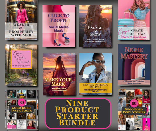 Starter Bundle: Nine Products to Jumpstart Your Business