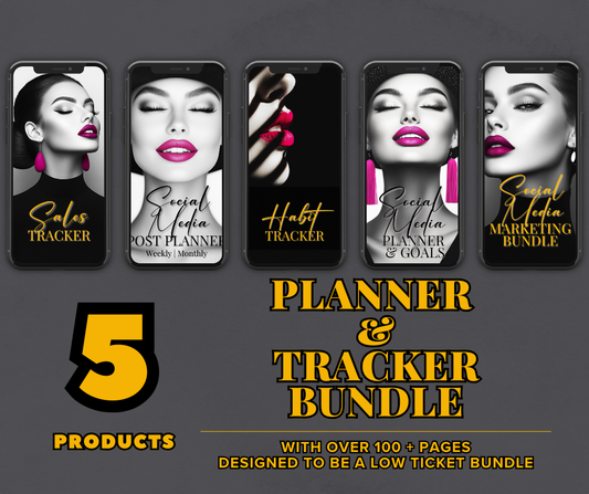 Planner & Tracker Bundle