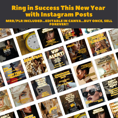 Ring in Success This New Year: Instagram Posts