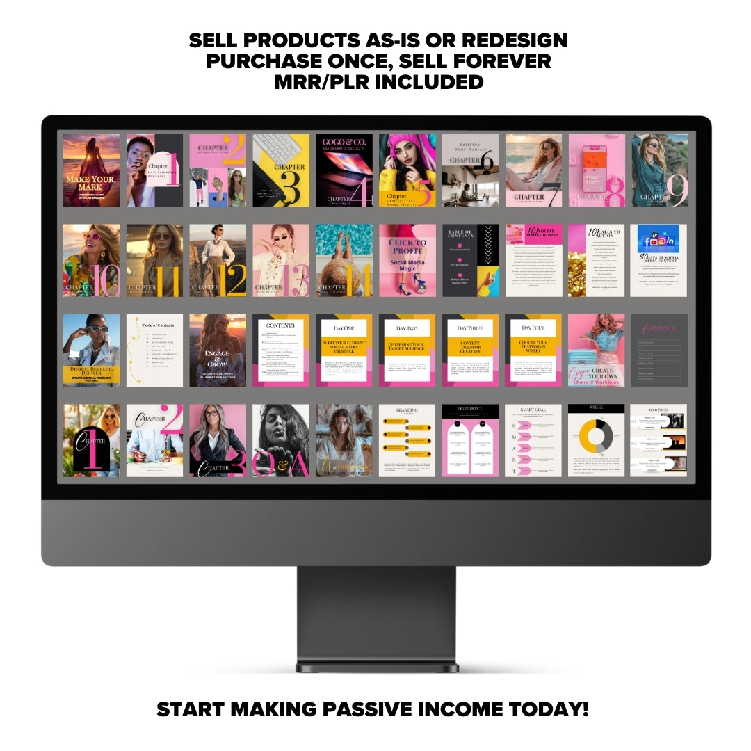 Starter Bundle: Nine Products to Jumpstart Your Business