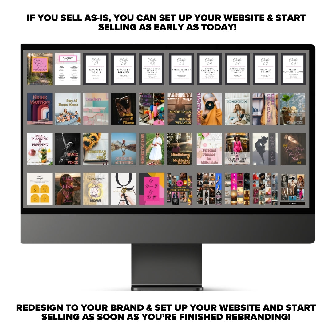 Starter Bundle: Nine Products to Jumpstart Your Business